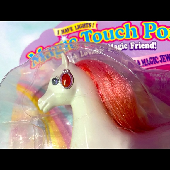 MAGIC TOUCH PONY VINTAGE 90s MAGIC JEWELS PONY SELENA JEWELS LIGHT UP & BLINK - Picture 8 of 14